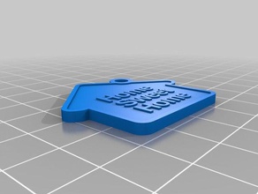 il mio personalizzati portachiavi hsh 3d print model - Mito3D