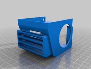 anycubic i3 mega remixato migliorata hotend fanbox bltouch 3d la stampante parti 3d print model - Mito3D