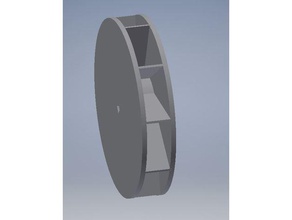 water wheel diy 3d print model - Mito3D