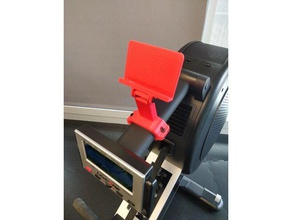 rowing machine tablet stand 3d print model - Mito3D