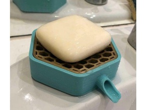 soap holder drainer bathroom accessories kitchen sink nsfw porte savon shower dish tray 3d print model - Mito3D