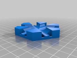 gravitrax Sterne-Kreuzung Spielzeug & Spiele 3d print model - Mito3D