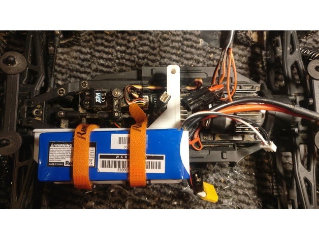 t2m pirata trackerbooster bateria de li-po titular rc veículos 2s lipo 3D print model - Mito3D