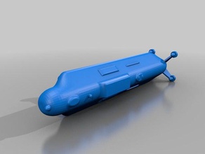 titan exploration U-Boot der nasa-Konzept Physik Astronomie Mond saturn 3d print model - Mito3D