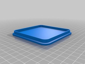 my customized rounded box cover 100 50 containers 3d print model - Mito3D