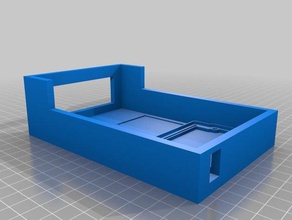 arduino caso de micro tablero pantalla lcd 9v 3d impresión 3d print model - Mito3D