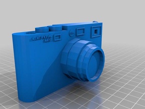 leica m6 Kamera - Spielzeug Spiele Dekoration design tinkercad 3d print model - Mito3D