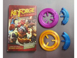 Tiegel Schlüssel keyforge - Spielzeug Spiele Kartenspiele 3d print model - Mito3D