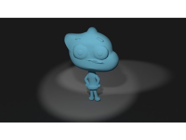 gumball creature 3D print model - Mito3D