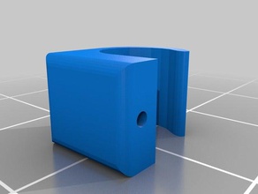 cableholder electronics easy nail 3d print model - Mito3D