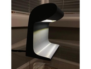 le corbusier usb masa lambası dekor led şerit 3d print model - Mito3D