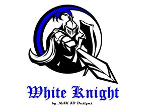 white knight-Gürtel-Drucker 3d Drucker bondtech bmg extruder buildtak corexy core xy d-bot Duett e3d e3d-v6 linear motion rail Mücke Moskito-hotend Scheibe 3d print model - Mito3D