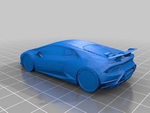 lamborghini huracan performante automotivo 3d print model - Mito3D