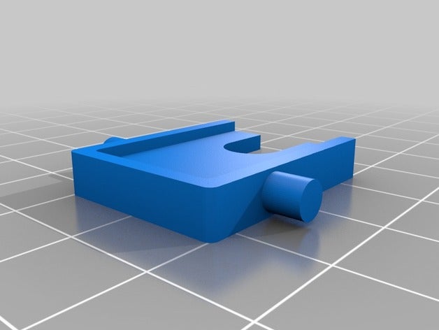 gerberit push button part 1 bathroom floating pushbutton replacement toilet 3D print model - Mito3D