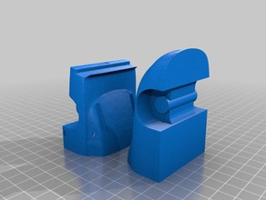 nascar mitad La impresión en 3d 3d print model - Mito3D