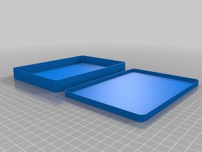 my customized parametric altoids-like tin generator v5 tool holders boxes 3d print model - Mito3D