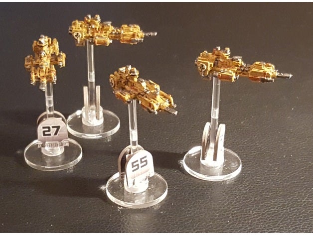 battlefleet gothic escala nova fragata proxy juegos 40k bfg escolta en miniatura la nave espacial tablero de mesa warhammer 3D print model - Mito3D