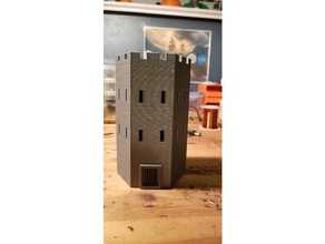 d&d instantâneas torre de modelo edifícios estruturas dnd prop fantasia 3d print model - Mito3D