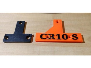 cr10-s right brace 3d printer parts 3d print model - Mito3D