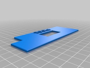 ender 3 drawer front cover tools sign 3d printer parts creality 3d print model - Mito3D