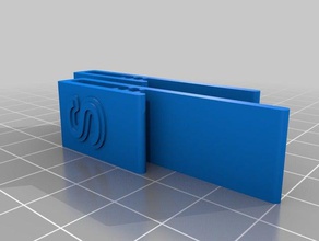 my customized cup id clip kitchen dining 3d print model - Mito3D