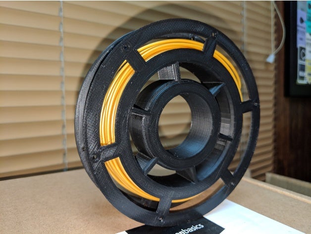 50g-100g filament spool 3d printing holder 3D print model - Mito3D