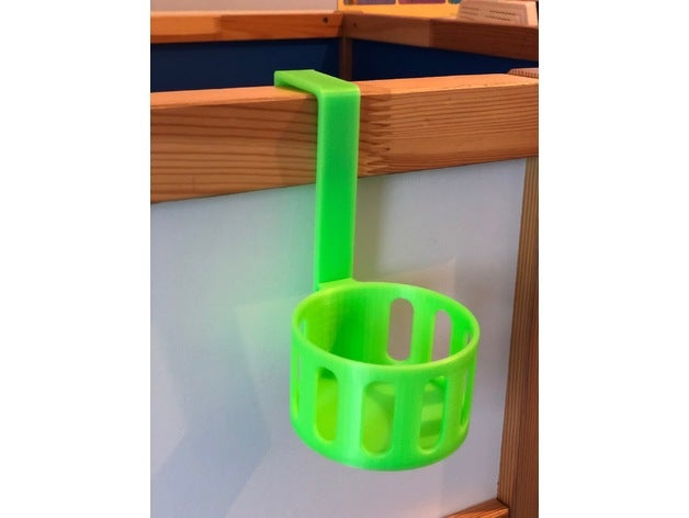 suporte para garrafa de água ikea kura cama família 3D print model - Mito3D