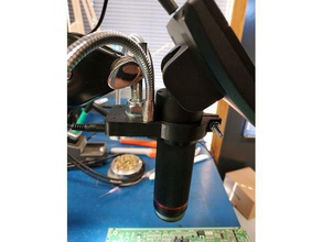 andonstar adsm302 Mikroskop-adapter Mikrofon steht Teile 3d print model - Mito3D