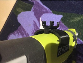 ryobi reciprocating saw flashlight clip tool holders boxes 18v mount one 3d print model - Mito3D