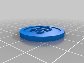 chip other shopping cart coin 50 cent einkaufen einkaufsmarkt einkaufswagen einkaufswagenchip einkaufswagenmnze market shoppingcart supermarket 3d print model - Mito3D