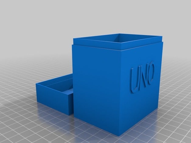 uno cardbox de la oficina personalizado 3D print model - Mito3D