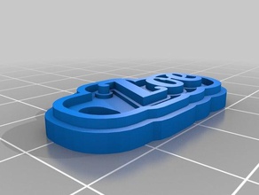 zoe chaveiro chaveiros personalizado 3d print model - Mito3D
