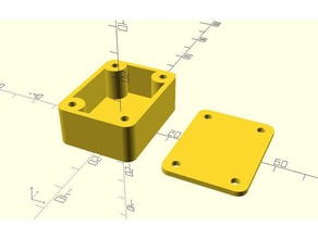 customizable case machine screws other 3d print model - Mito3D