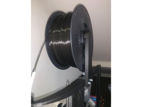 support bobine large avec renfort 3d printer accessories 3d print model - Mito3D