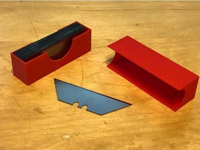 stanley hoja de la tapa caja herramienta los titulares cuadros cuchillo 3d print model - Mito3D