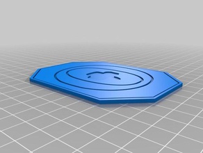 oreilly coaster kitchen dining beverage drink 3d print model - Mito3D