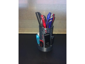 8 usb porte-crayon de l'organisation titulaire 3d print model - Mito3D