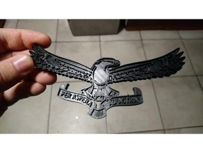 força aérea sul-africana emblema 3d impressão 3d print model - Mito3D