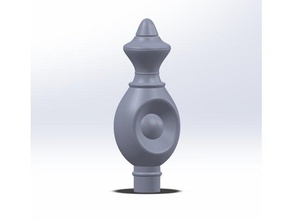superiore al natale albero vaso modalità arredamento top 3d print model - Mito3D
