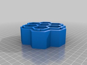 Würfel-box stapelbar - Spielzeug Spiele 3d print model - Mito3D