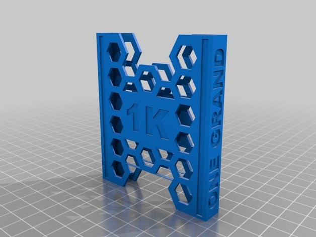 money wallet 1k 3d printing 3D print model - Mito3D