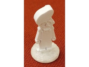 flatminis swedish chef toys games dungeons dungeonsanddragons dragons 3d print model - Mito3D