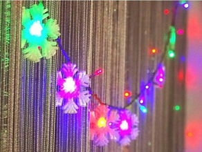 kar taneleri LED sanat Noel kap yeni yıl tanesi Çay Kupası ağaç 3d print model - Mito3D