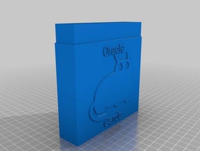 oracle cards games customized 3d print model - Mito3D