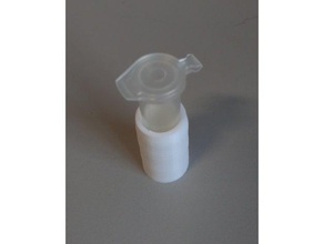 15 2 ml microcentrifuge tube holder single biology 15ml 2ml stand 3d print model - Mito3D