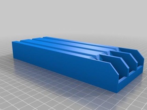 chef knife drawer storage kitchen dining holder 3d print model - Mito3D