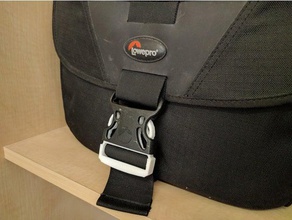 lowepro photo bag clip male buckle parts 3d print model - Mito3D
