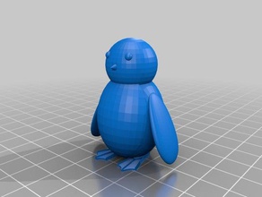 penguin sculptures 3d print model - Mito3D