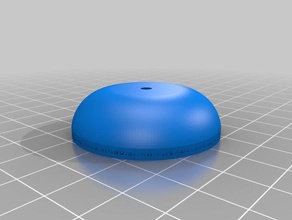 alternative supportless bell rétro réveil stand d'accueil google mini ménage 3d print model - Mito3D