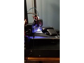 cr-10s pro webcam mount 3d printer parts 3d print model - Mito3D